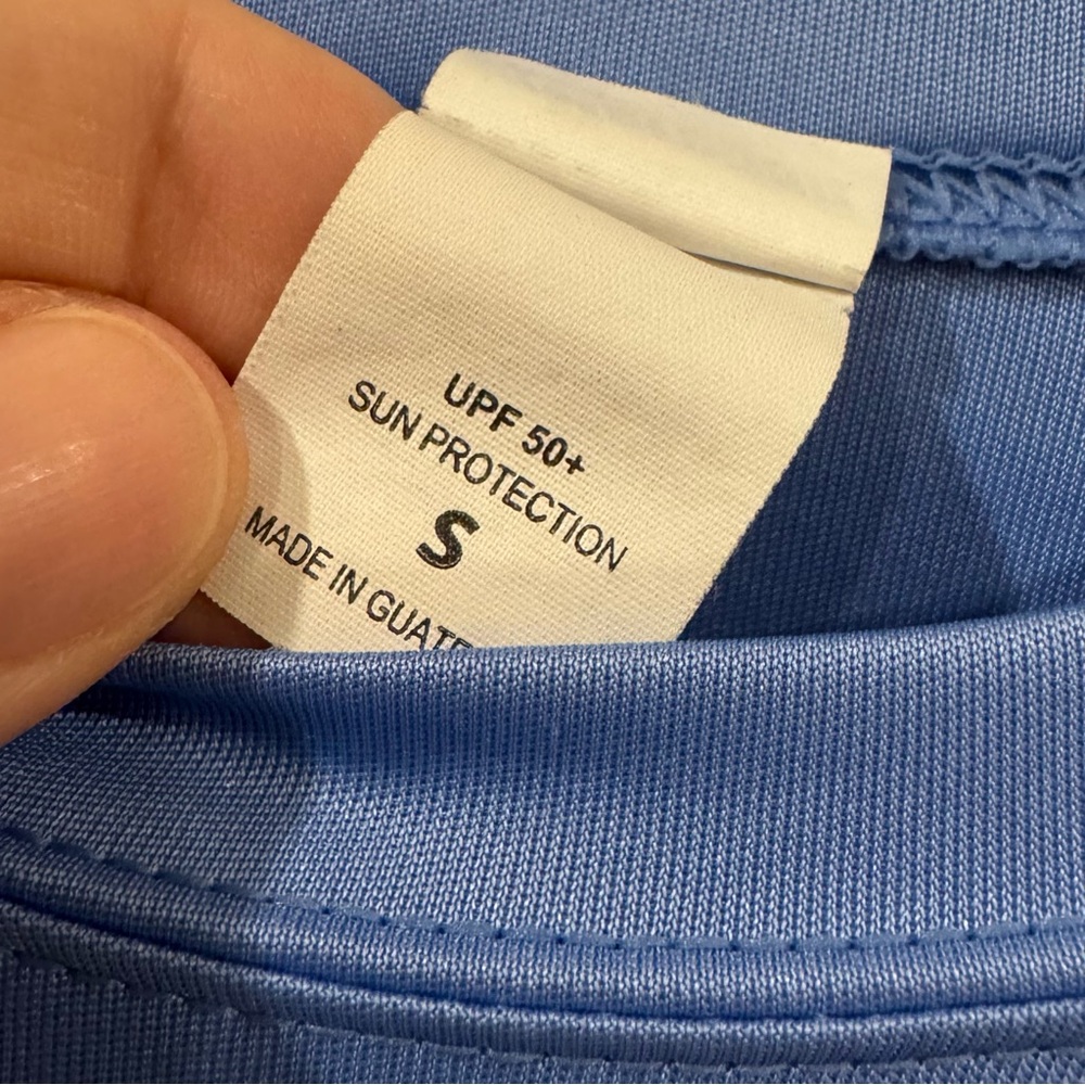 Blue Long Sleeve Paddleboard Shirt - Picture 4 of 5
